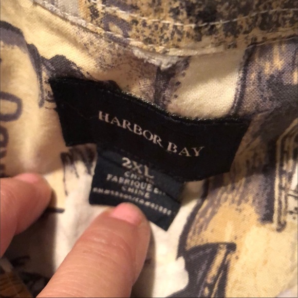 Arbor Bay Men’s Vacation Cruise Vintage Cars - 2X - Picture 11 of 16